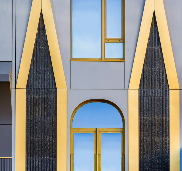 There is a sense of exploratory excitement in looking at the unique geometry of the facades, the luxury of the premium materials and the intricate finishes.